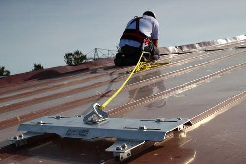 Edelstahl-Fallschutzanker - SEAMFIX - Eyecatcher BV - für Dach