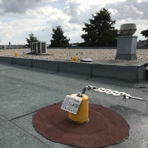 Horizontale Rettungsleine - TWISTFIX - Eyecatcher BV - Fallschutz