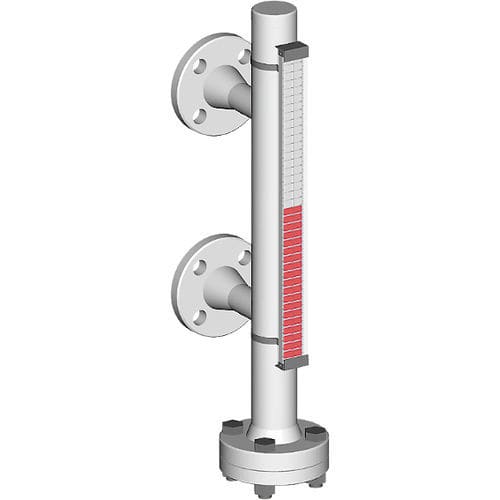 Niveauanzeiger für Flüssigkeiten - LOWDENSITYLINE 50 - WEKA - Bypass / Magnet / Schwimmer