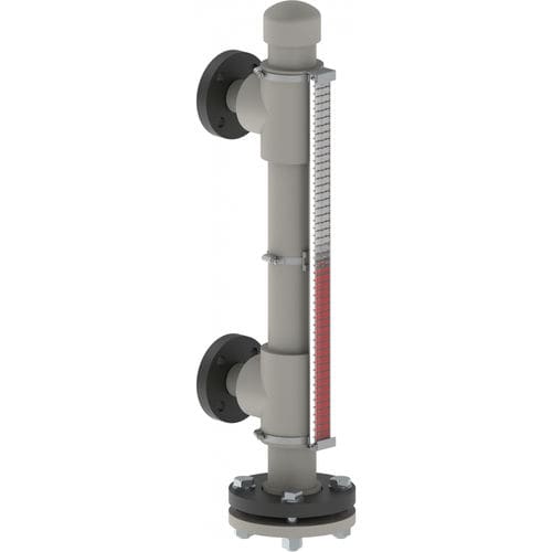 Niveauanzeiger für Flüssigkeiten - Line - PVDF - WEKA - Bypass / Magnet / Schwimmer