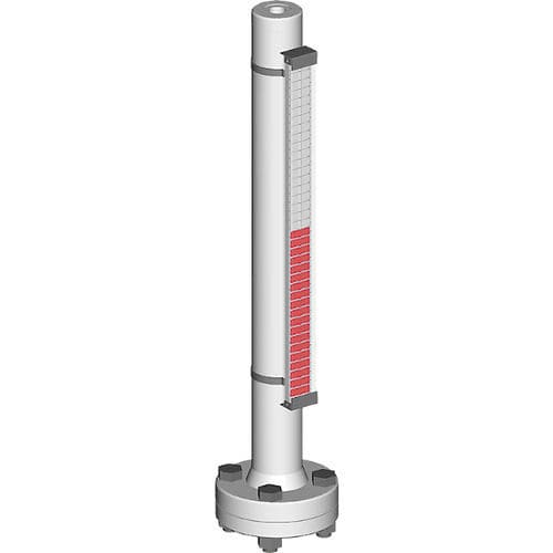 Niveauanzeiger für Flüssigkeiten - EconomyLine 6 - WEKA - Bypass / Magnet / Schwimmer