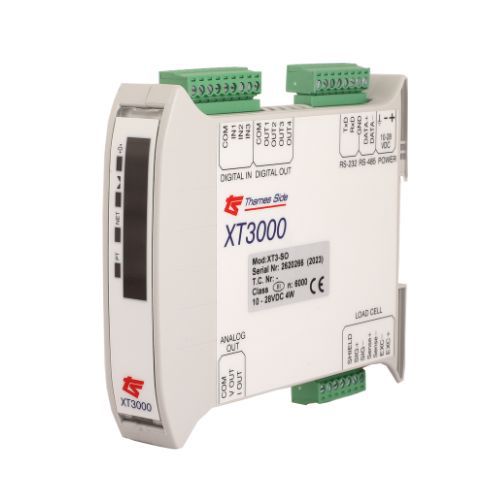 LED-Display-Wägeindikator/Transmitter - XT3000 - Thames Side Sensors - mit LCD-Anzeige / für DIN-Schiene / Modbus