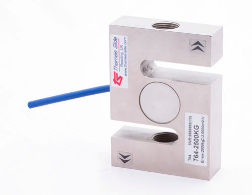 Wägezelle / Zug- und Druckkraft - T64   - Thames Side Sensors - Stangenende / für Trichter / vernickelt