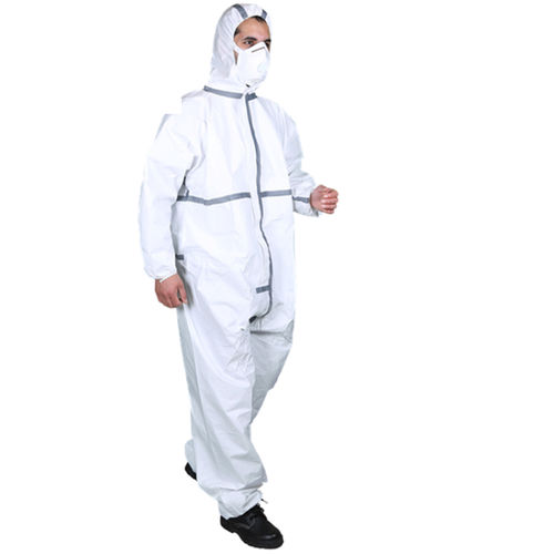 Overall Typ 4/5/6 - WLO3001 - Hubei Wanli Protective Products Co., Ltd. - antistatisch / mikroporöser Stoff / für die chemische Industrie
