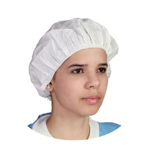 Einweg-Baretthaube / für die Medizintechnik - WLC1001 - Hubei Wanli Protective Products Co., Ltd. - für Frauen / für die Lebensmittelindustrie / Labor