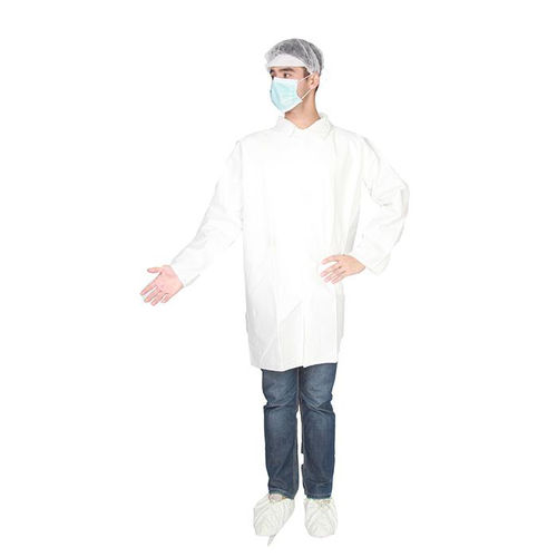 Arbeitskittel - WLL4003 - Hubei Wanli Protective Products Co., Ltd. - SMS / mikroporöser Stoff / Polypropylen