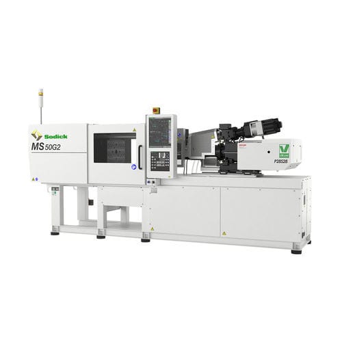 Horizontale Spritzgießmaschine - MS50G2 - Sodick - elektrisch / Kniehebel