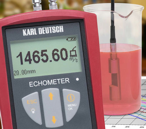 Konzentrations-Dichtemessgerät - ECHOMETER 1076 K - KARL DEUTSCH - tragbar