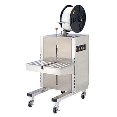 Edelstahl-Umreifungsmaschine - TP-201YS - Transpak - halbautomatisch / für Brett / vertikal