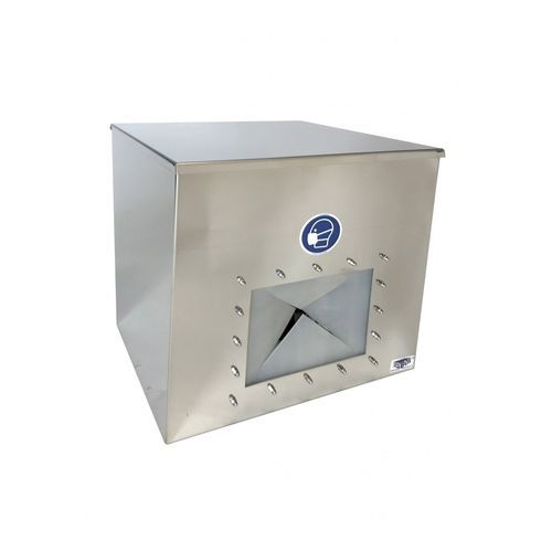 Spender für Masken - 957422 - EPIBOX - manuell / Edelstahl / wandmontiert