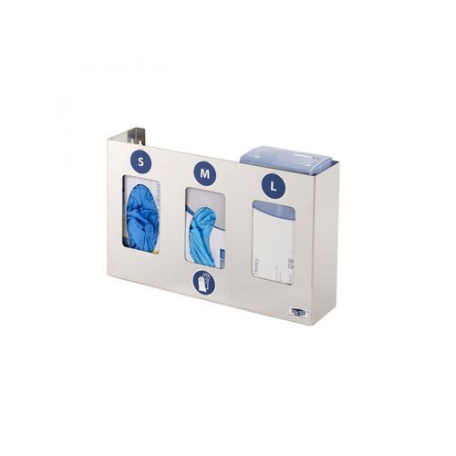 Spender für Handschuhe - 957330 - EPIBOX - manuell / Edelstahl / wandmontiert