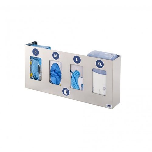 Spender für Handschuhe - 957440 - EPIBOX - manuell / Edelstahl / wandmontiert