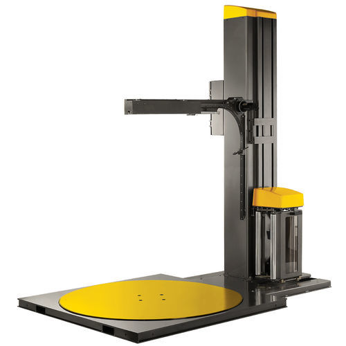 Stretchwickler mit Drehteller - ECOSPIR MATIC - ITALDIBIPACK - halbautomatisch / Paletten / mit Stretchfolie