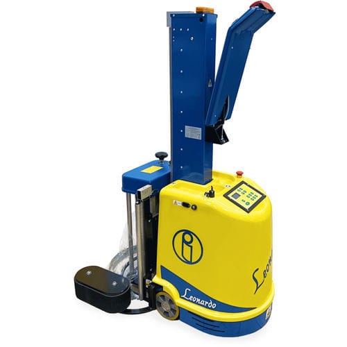Automatischer Stretchwickler - LEONARDO - ITALDIBIPACK - Paletten / mit Rollen