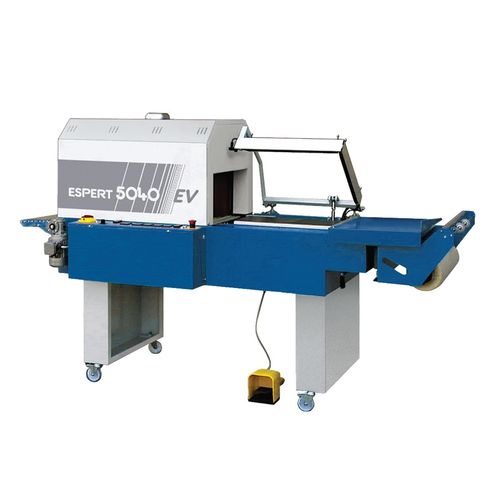 Halbautomatische Verpackungsmaschine - ESPERT 5040 EV - ITALDIBIPACK - mit Schrumpftunnel / Schrumpffolien / Schweißstange