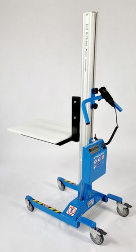 Batteriebetriebenes Hebegerät - 75100 - Ljunggren & daughters AB, Ergofokus - Säulen / mobil / für Plattform