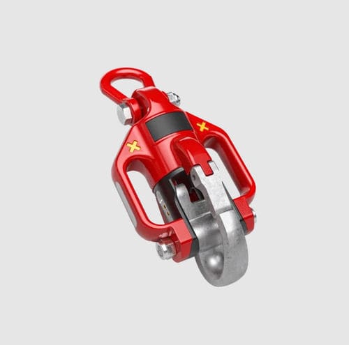 Lasthaken - Hook - Ludwig System GmbH & Co KG - schwenkbar / geschmiedet / für Kran