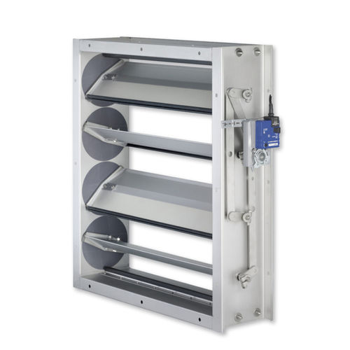 Durchflussbegrenzungs-Luftklappe - JZ-AL - TROX - Druckregel / Absperr / automatisch