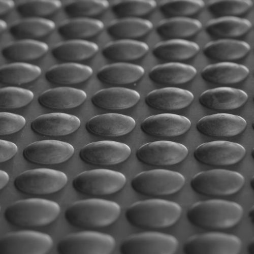 Rutschfeste Matte - YOGA ERGO FIRE - MILTEX GmbH - Leder / grau / ölbeständig