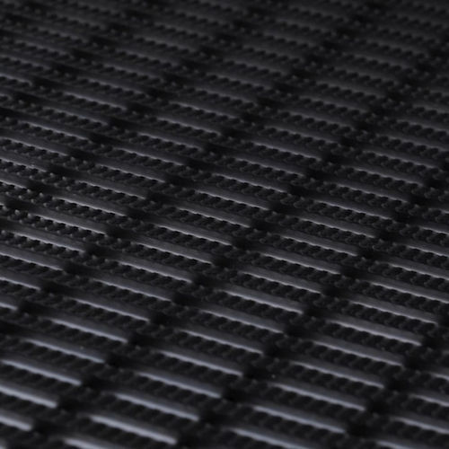 Rutschfeste Matte - YOGA ROLL OIL - MILTEX GmbH - PVC / schwarz / blau