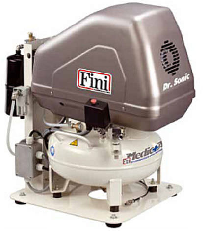 Kolbenkompressor - Dr Sonic series  - FINI - Luft / mit Elektromotor / stationär