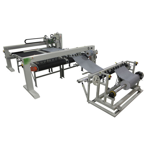 Heißluft-Schweißmaschine - 118 Sidewall  - Miller Weldmaster - maßgefertigt / Längsnaht