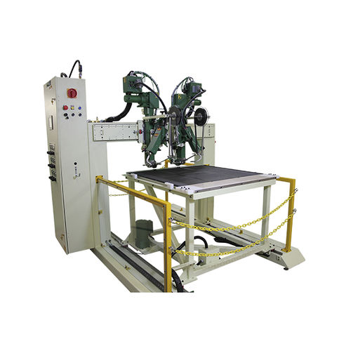 Heißluft-Schweißmaschine - Miller Weldmaster - robotisiert / maßgefertigt / mit Touchscreen