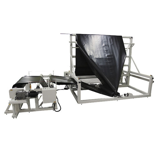 Kunststofffolien-Faltmaschine - M100 - Miller Weldmaster - mit großen Abmessungen