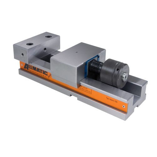 Schraubstock für Werkzeugmaschinen - basic 125 - ALLMATIC-Jakob Spannsysteme - hydraulisch / horizontal