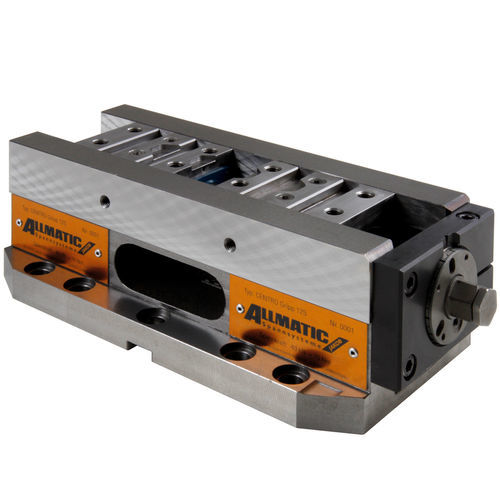 Schraubstock für Werkzeugmaschinen - CentroGripp 125 - ALLMATIC-Jakob Spannsysteme - horizontal / kompakt / zur 5-Achs-Bearbeitung