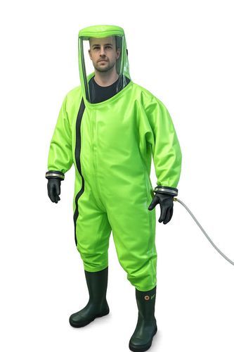 Vollschutzanzug - GreenBarrier Suit (BSL-4) - Pflüger Safety GmbH & Co. KG - gasdicht / für Labor / grün