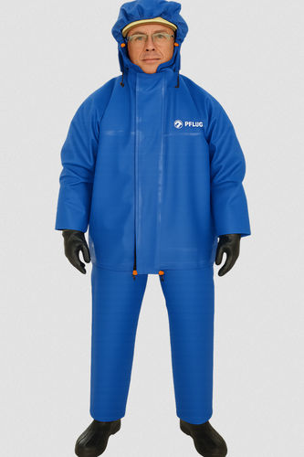 Antistatischer Overall - Divetex&reg; - Pflüger Safety GmbH & Co. KG - chemikalienbeständig / flammenhemmend / grün