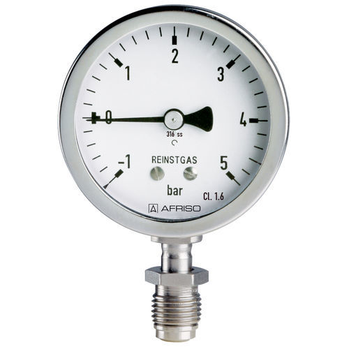 Manometer mit Zifferblatt-Anzeige -  RF63RG D302 - AFRISO-EURO-INDEX - UNF / Kunststoff / Aluminium