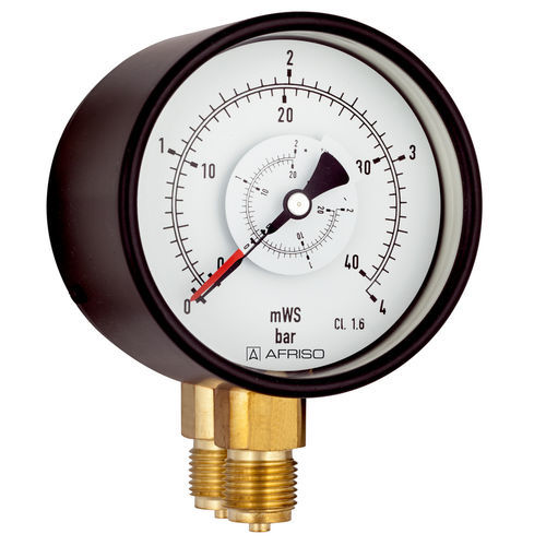 Differential-Manometer - RF100Dif D201 - AFRISO-EURO-INDEX - mit Zifferblatt-Anzeige / G 1/2 / Edelstahl