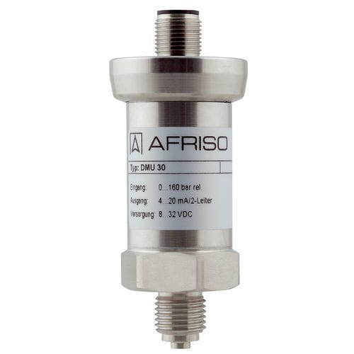 Druckaufnehmer / 4-20 mA - DMU 30 - AFRISO-EURO-INDEX - 2-Leiter / M12-Steckverbinder / 32 V DC