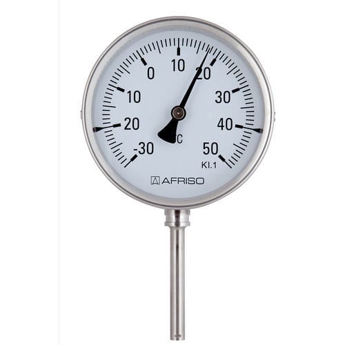 Bimetall-Thermometer - BiTh E - AFRISO-EURO-INDEX - mit Zifferblatt-Anzeige / IP43 / stationär