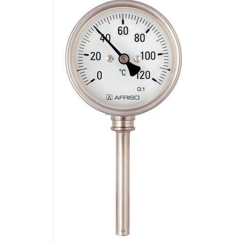 Bimetall-Thermometer - BiTh Ch - AFRISO-EURO-INDEX - mit Zifferblatt-Anzeige / IP65 / für Chemikalien