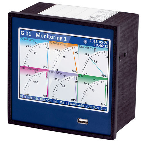 Display mit Touchscreen - MPA 20 series - AFRISO-EURO-INDEX - 5,7" / Kontroll / Leistung