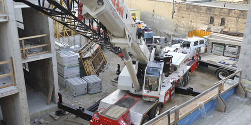 Kran mit Eigenantrieb - HTC-8690 LB - Link-Belt - Ausleger / Teleskop / für Baustelle