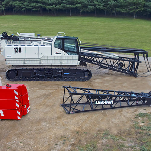 Kran auf Raupen - 138 HSL - Link-Belt - Gitter / für Baustelle / für Hubanwendungen