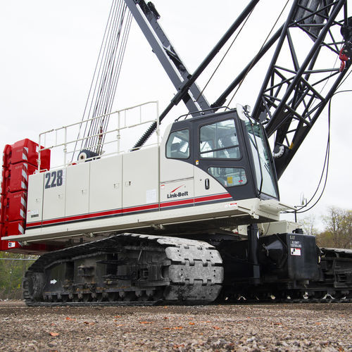 Kran auf Raupen - 228 HSL - Link-Belt - Gitter / für Baustelle / für Hubanwendungen