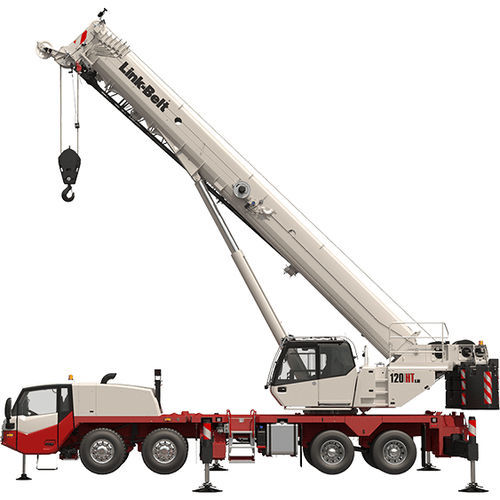 LKW-montierter Kran - 120|HTLB - Link-Belt - Teleskop / für Baustelle / für Hubanwendungen