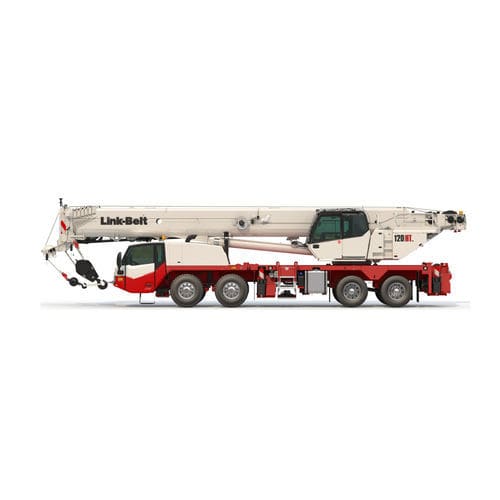 LKW-montierter Kran - 120|HTLB - Link-Belt - Ausleger / Teleskop / für Baustelle