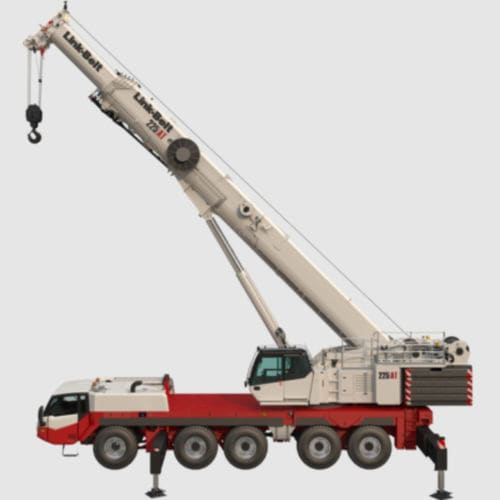 LKW-montierter Kran - 225|AT - Link-Belt - Teleskop / für Baustelle / für Hubanwendungen