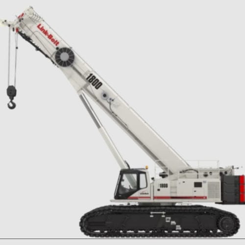 Kran auf Raupen - TCC-1800 - Link-Belt - Ausleger / für Baustelle / für Hubanwendungen
