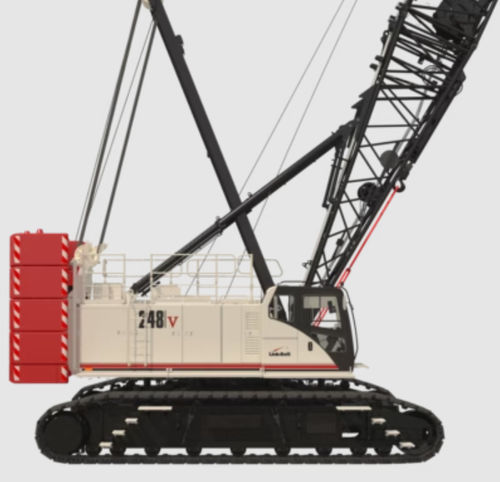 Kran auf Raupen - 248|V - Link-Belt - Spitzenausleger / für Baustelle / für Hubanwendungen
