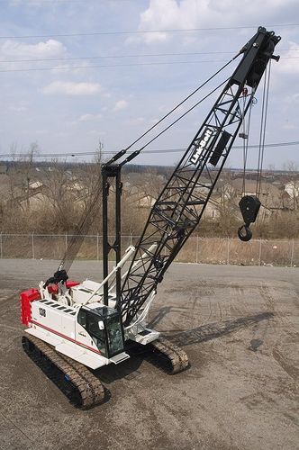 Kran auf Raupen - 138 HSL - Link-Belt - Ausleger / Gitter / für Baustelle