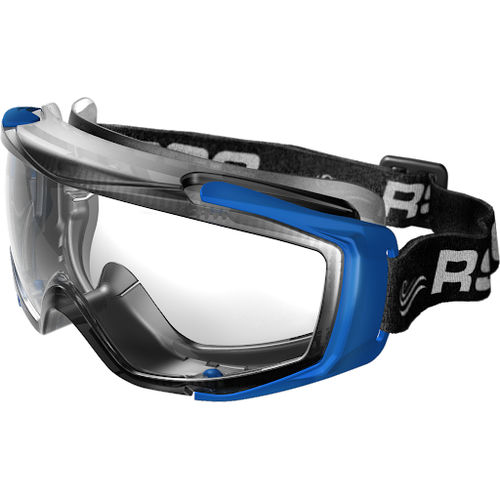 Vollsicht-Schutzbrille / UV - T-iLine Xtreme - RSG Safety B.V. - für chemische Gefahren / PVC / Polycarbonat