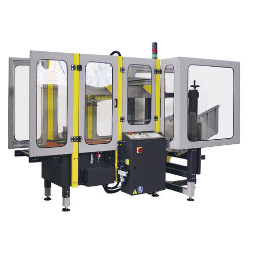 Automatischer Kartonaufrichter - F44 - SIAT - mit Klebeband / mit hohem Durchsatz / für die Lebensmittelindustrie