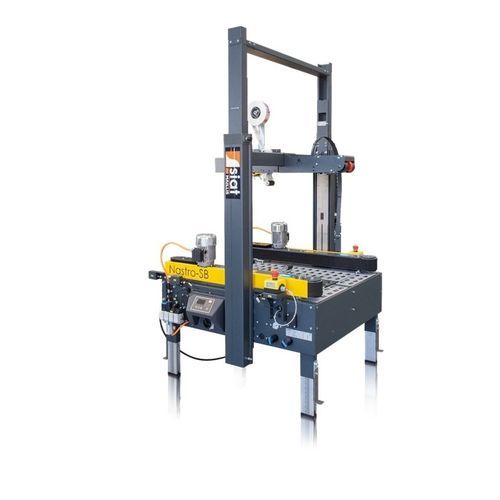 Faltschachtel-Verschließmaschine / Doppelklappen - NASTRO-SB&trade; R series - SIAT - mit Klebeband / halbautomatisch